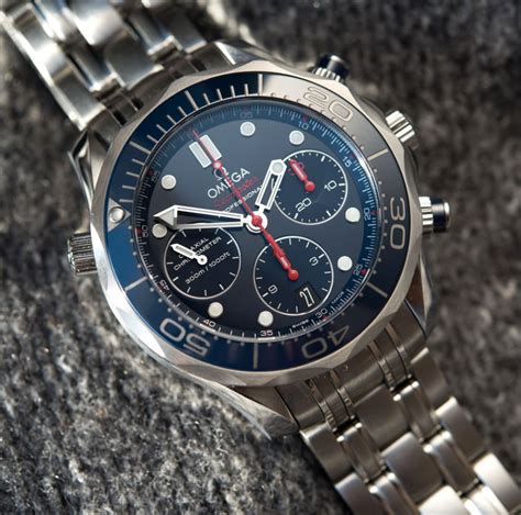 omega seamaster co axial chronograph.